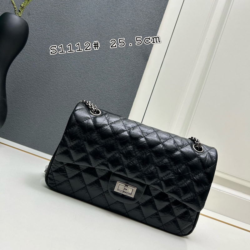 Ch*el top handle bags